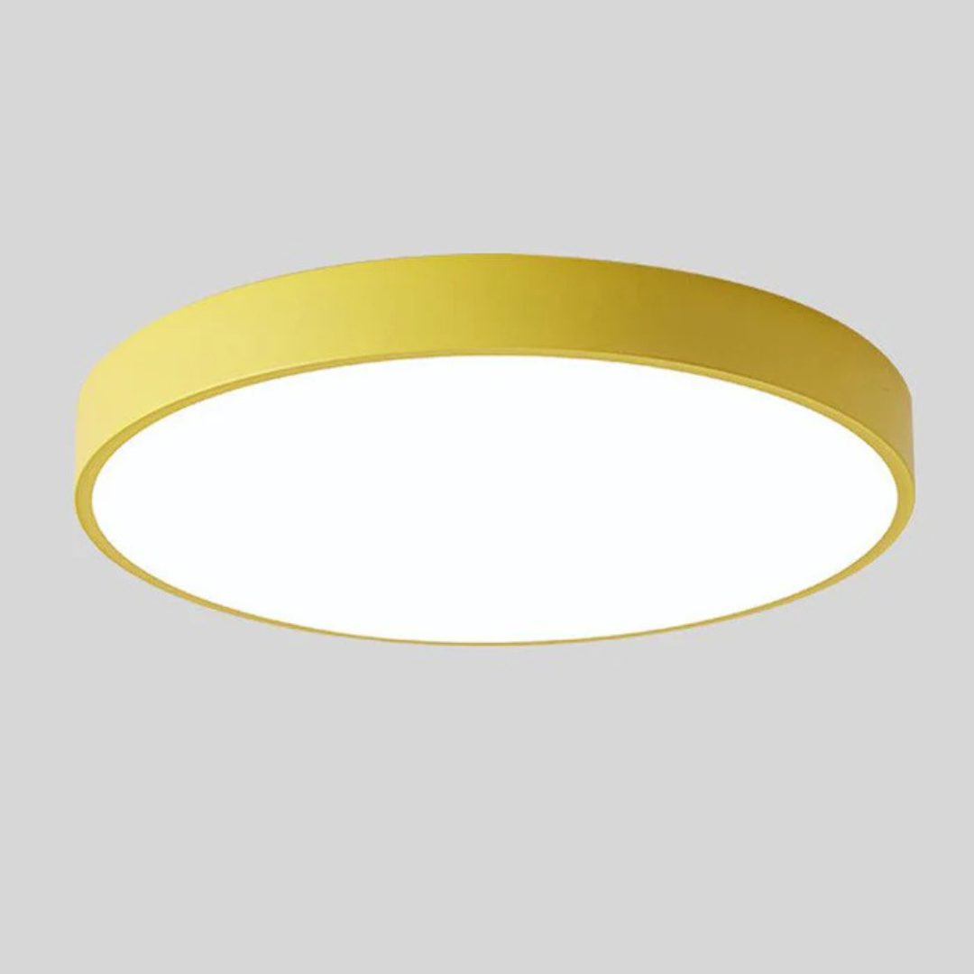 Delos Skandi Houten Plafondlamp | Natuurlijk LED-Designlicht