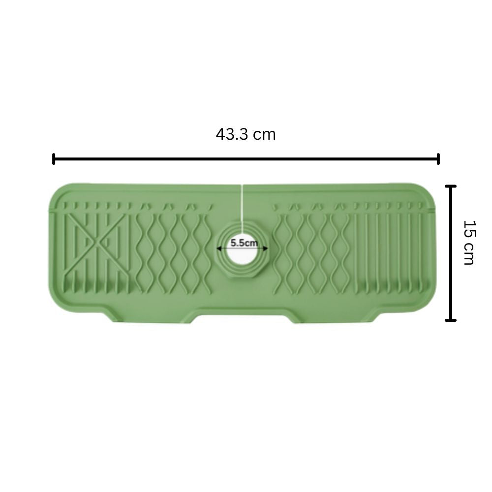 Aqua Slope Rubberen Kraan Gootsteenmat