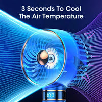 Draagbare 5000mAh Handheld Mini Airconditioning Ventilator