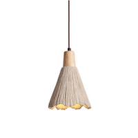 Crème Retro Wabi-Sabi LED Hanglamp