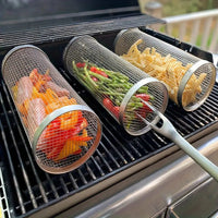 SizzleCraft - Premium barbecue mand voor een smakelijke grillervaring