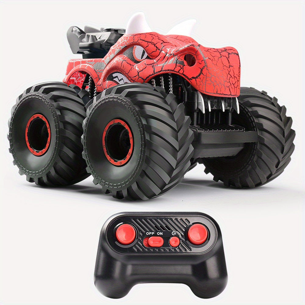 DinoBlaze Stuntauto - Spectaculaire RC Monstertruck met Rook en Licht