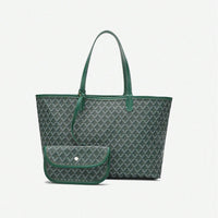 Casual Schouder Handtas Dames PVC | Tote Bag | Lichtgewicht grote tas voor studenten