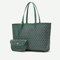 Casual Schouder Handtas Dames PVC | Tote Bag | Lichtgewicht grote tas voor studenten