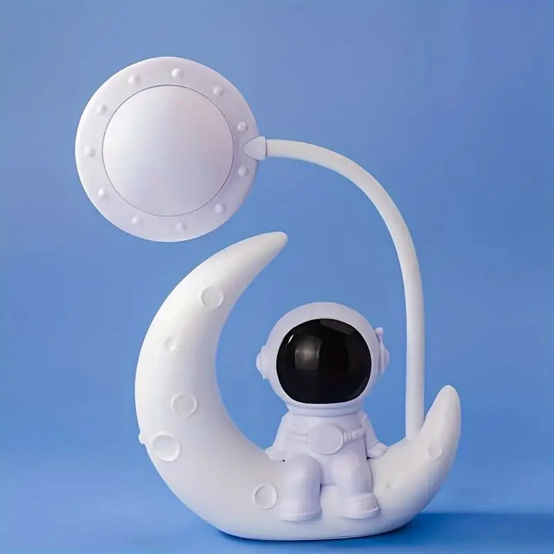 Astronaut Nachtlamp met Maanmotief voor Speelse en Ontspannen Verlichting