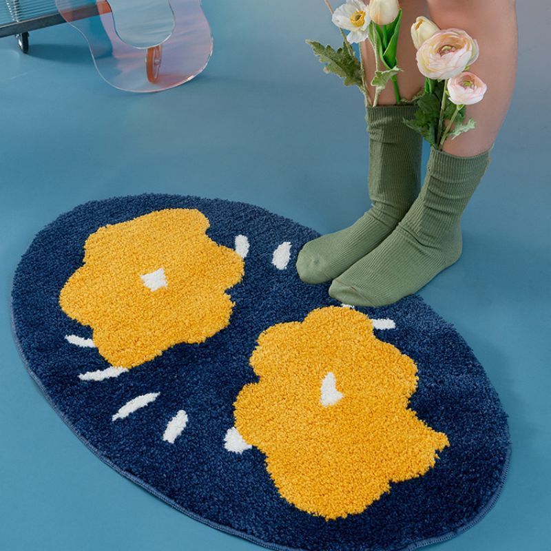 Bloemen Comfort Badmat | Duurzaam en gemakkelijk schoon te maken, ideaal voor het creëren van een gezellig badkamergevoel