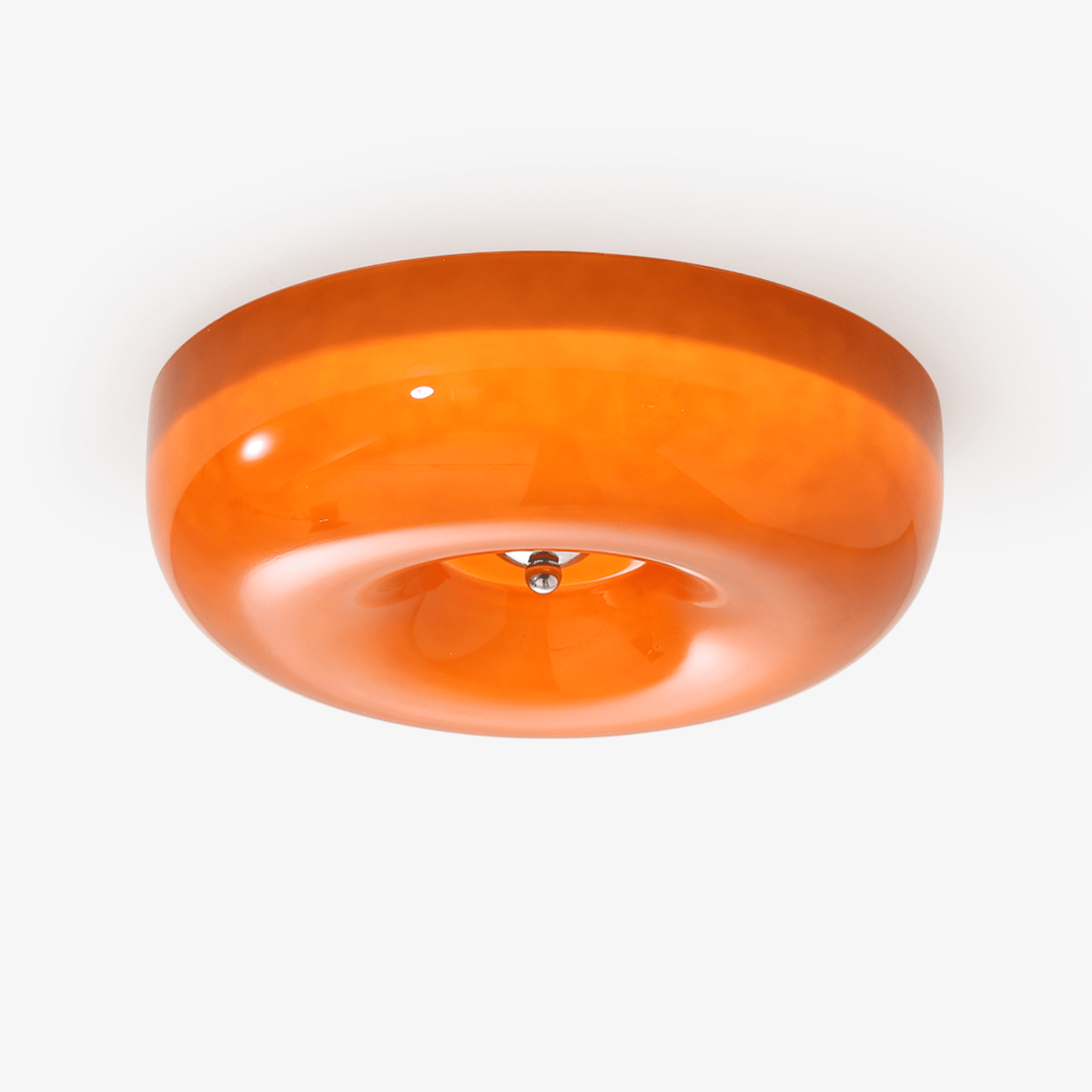 Afralia Moderne Plafondlamp van Draaiglas