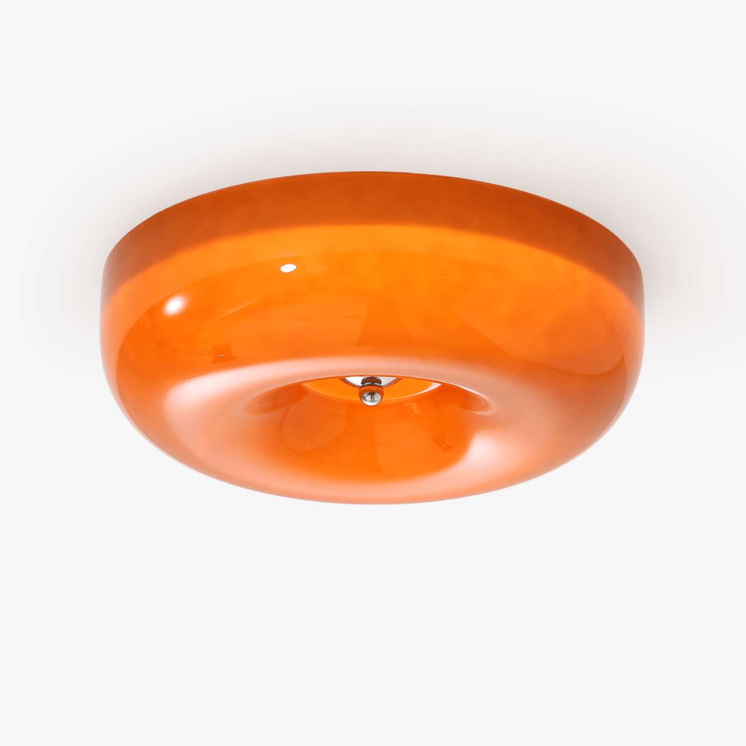 Afralia Moderne Plafondlamp van Draaiglas