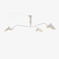 Lustra Plafondlamp Drie Armen Minimalistisch