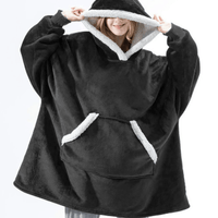 SNUGGOVA – Fleece Hoodie-Deken voor ultiem comfort