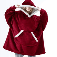 SNUGGOVA – Fleece Hoodie-Deken voor ultiem comfort