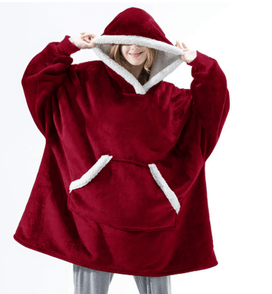 SNUGGOVA – Fleece Hoodie-Deken voor ultiem comfort