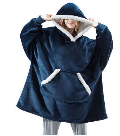 SNUGGOVA – Fleece Hoodie-Deken voor ultiem comfort