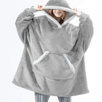 SNUGGOVA – Fleece Hoodie-Deken voor ultiem comfort