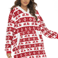 SNUGGOVA – Fleece Hoodie-Deken voor ultiem comfort