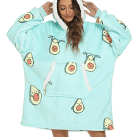 SNUGGOVA – Fleece Hoodie-Deken voor ultiem comfort