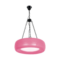 Creatieve Industriële Hanglamp van Autobandrubber Chandelier met Hangende Ketting voor Bar