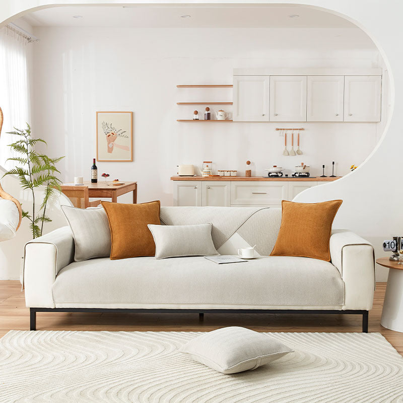 AestheticCover™ | Sofakleed van Chenille-stof met Visgraatpatroon