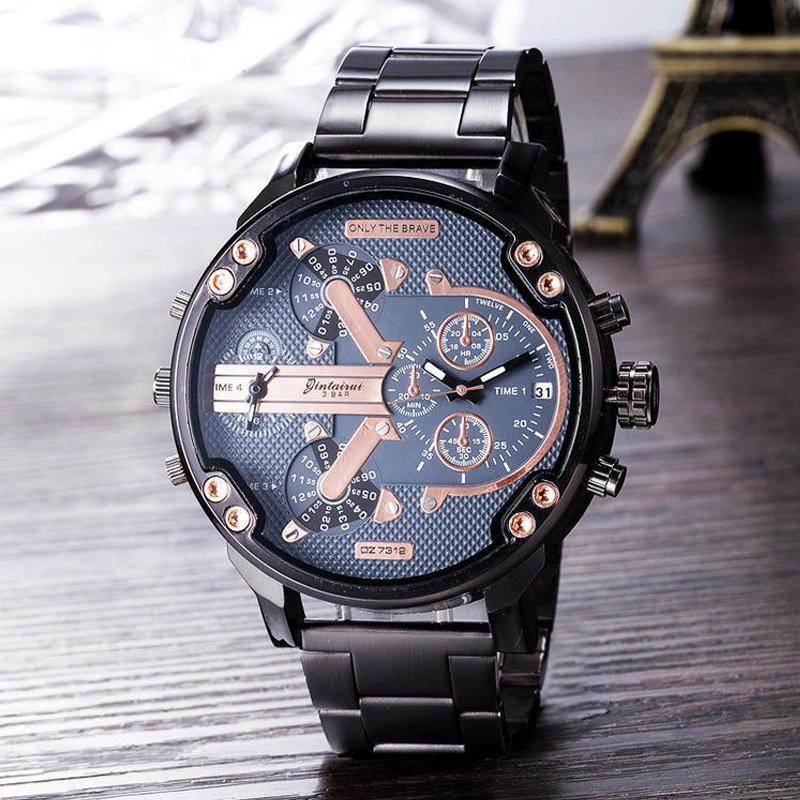 Roestvrijstalen Chronograaf Kwarts Horloge