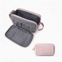Kosmetixo Waterdichte Kosmetictas voor Dames & Heren | Lichte Toilettas in S/M/L | Reisaccessoires voor Verzorgingsproducten & Make-up | Unisex Reisorganizer
