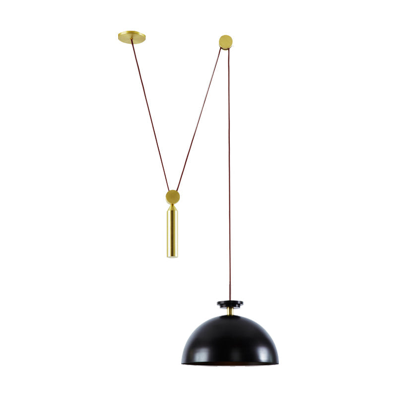 Hoogte Verstelbare Hanglamp met Katrol Eén Licht Moderne Hanglamp voor Keuken Gang