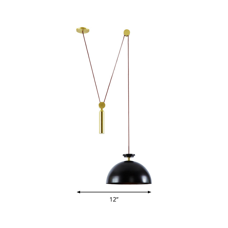 Hoogte Verstelbare Hanglamp met Katrol Eén Licht Moderne Hanglamp voor Keuken Gang