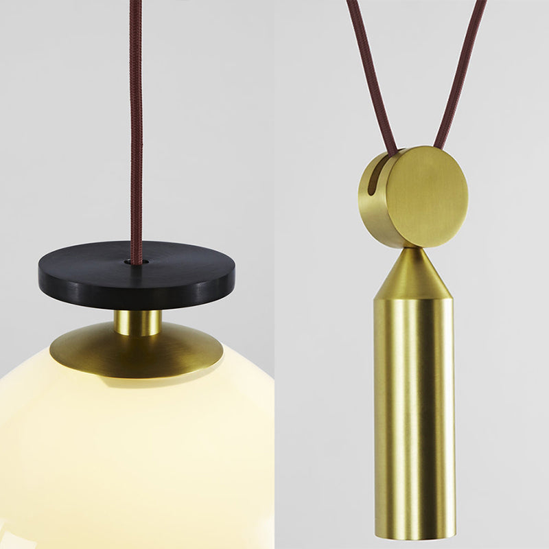 Hoogte Verstelbare Hanglamp met Katrol Eén Licht Moderne Hanglamp voor Keuken Gang