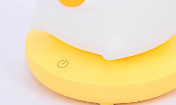Dier-LED-nachtlamp | Schattig siliciumontwerp | Ingebouwde LED