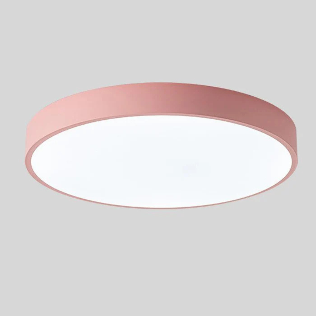 Delos Skandi Houten Plafondlamp | Natuurlijk LED-Designlicht
