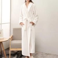 Dromerige Fleece Badjas
