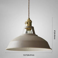 IronGlow Industriële Retro-Pendellamp van Metaal, E27
