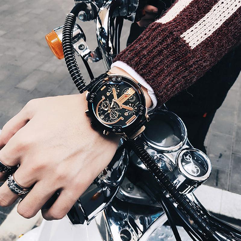 Roestvrijstalen Chronograaf Kwarts Horloge
