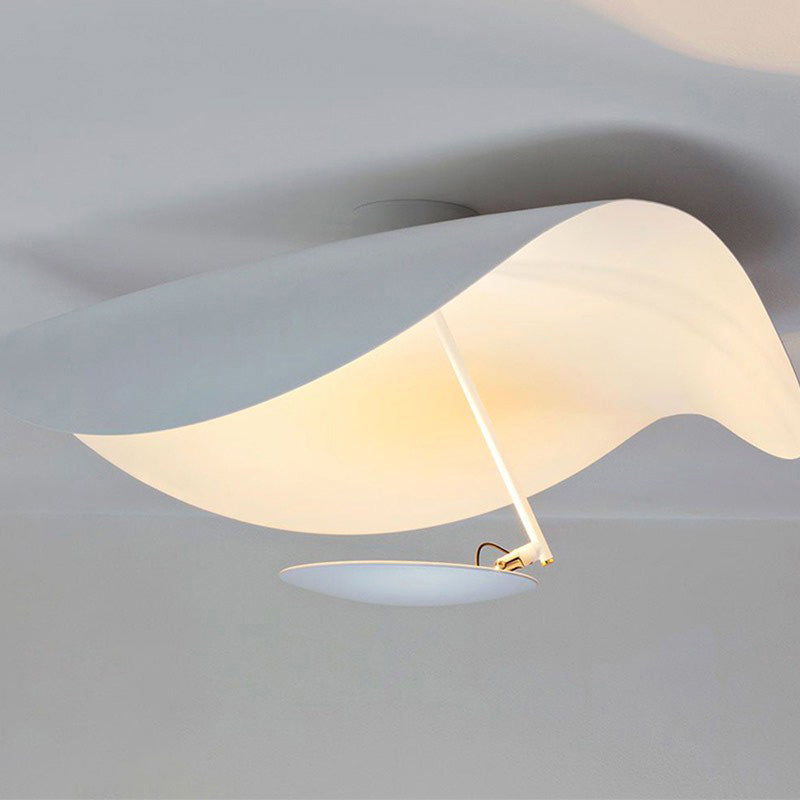 Jexie Plafondlamp Blad Modern Zwart/Goud Woonkamer Slaapkamer