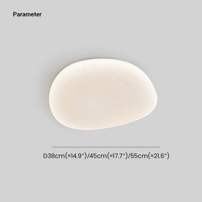 LED Plafondlamp Organische Natuurlijke Steen Vorm