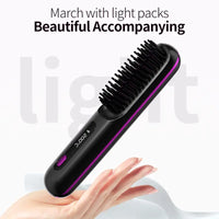 Skanto | Draagbare Haarstylingsborstel | Glad en Gezond Haar Wanneer Dan Ook, Waar Dan Ook