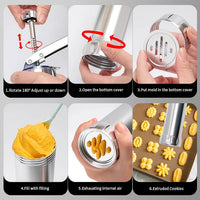 1+1 Gratis | ProBaker™ | Perfecte Koekjes, moeiteloos gevormd