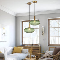 Nordic Kleurrijke Glazen Retro Hanglamp