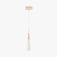 Druppelvormige Gouden Hanglamp