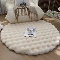 Cush - Rond Vloerkleed 90x90 Fleece