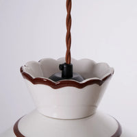 Herfst Klassiek Vintage Keramische Hanglamp