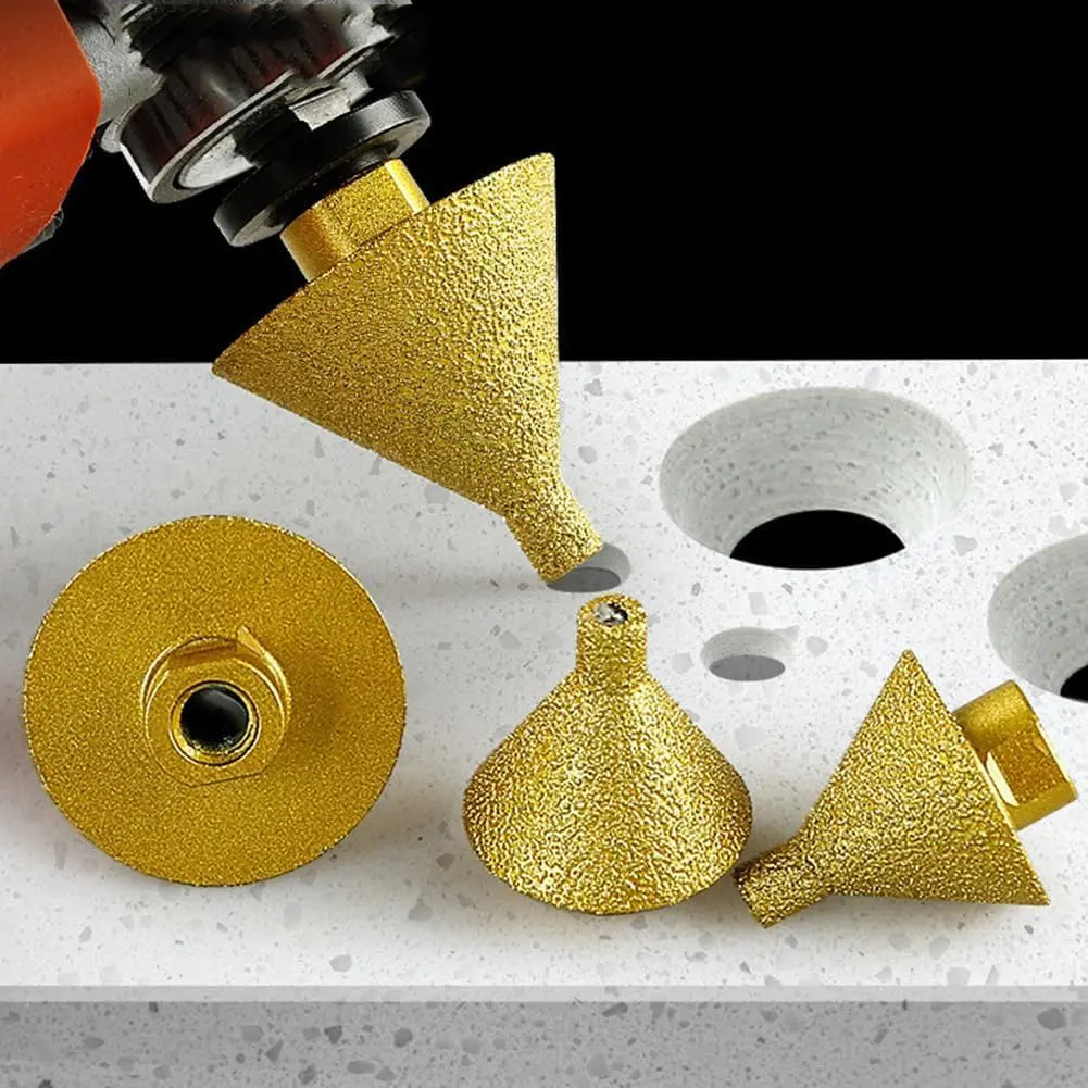 Diamantfasefrees – precisie kantbewerking zonder water (38mm en 50mm)