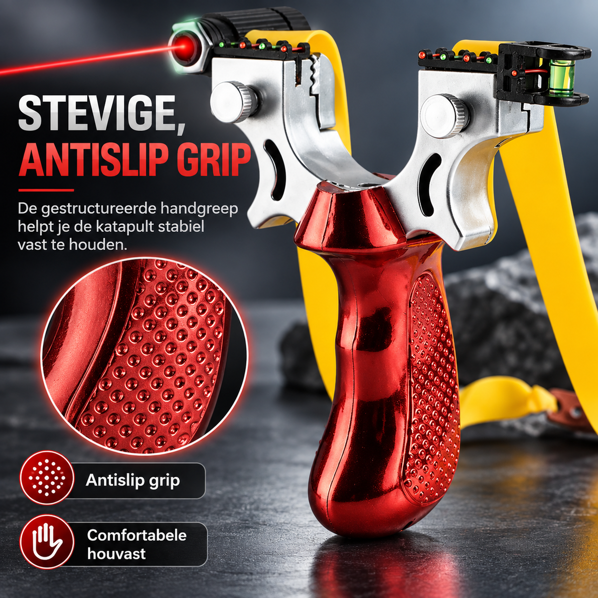 Buiten Doelgericht Oefenspeelgoed met Antislip Grip, LED Gids & Niveau – Lichtgewicht en Duurzaam Ontwerp