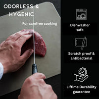 100% RVS Antibacterieel Snijplank