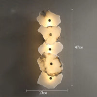 Moderne Onregelmatige Marmeren Minimalistische Wandlamp