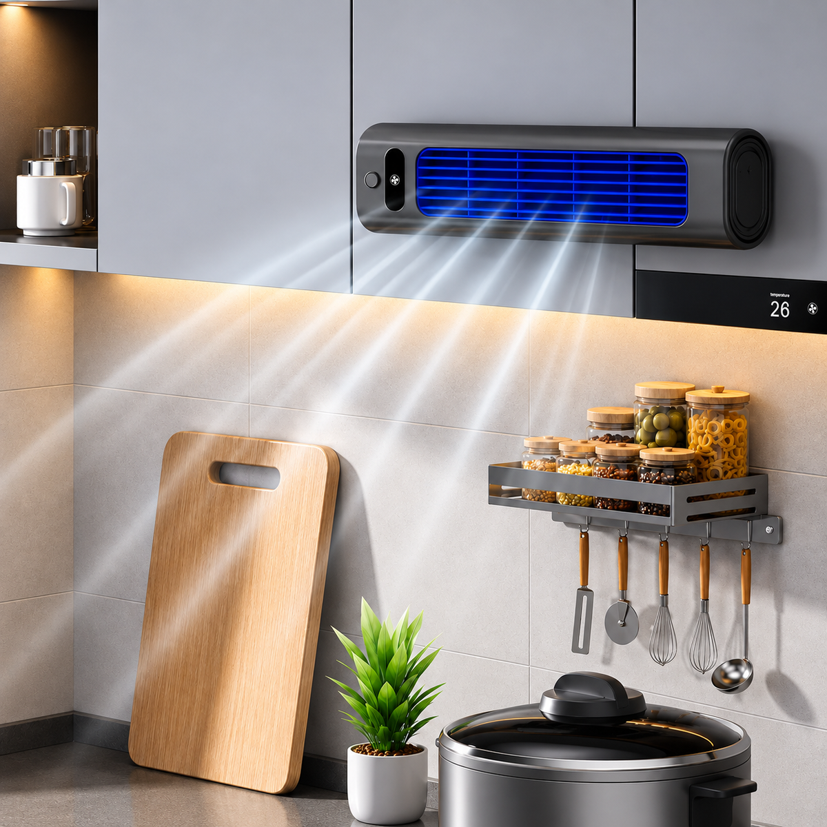 AirWave – Oplaadbare kolomventilator