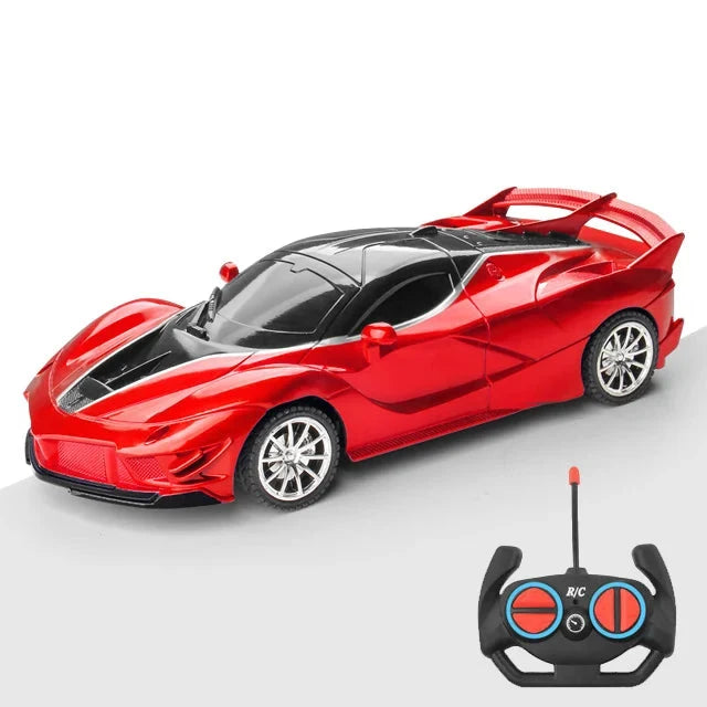 Raceline – 1:18 RC Auto met LED Licht & 30 m Bereik voor Kinderen