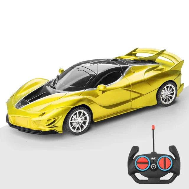 Raceline – 1:18 RC Auto met LED Licht & 30 m Bereik voor Kinderen