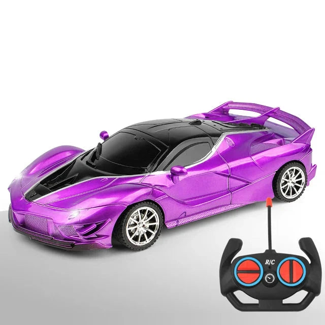 Raceline – 1:18 RC Auto met LED Licht & 30 m Bereik voor Kinderen