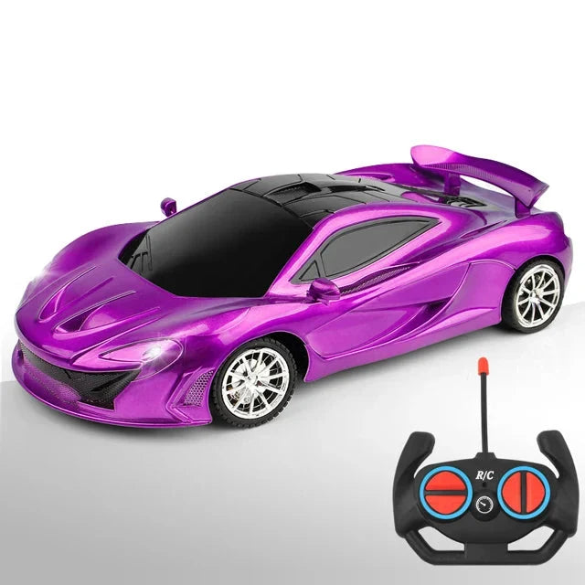 Raceline – 1:18 RC Auto met LED Licht & 30 m Bereik voor Kinderen