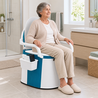 Draagbaar Toilet voor Volwassenen en Ouderen met Ergonomisch Ontwerp